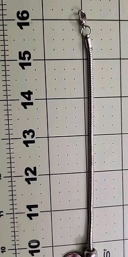 Gehämmerte Scheiben Halskette & Haken Ohrringe silberfarben Erica Lyons LESEN - Bild 12 von 13