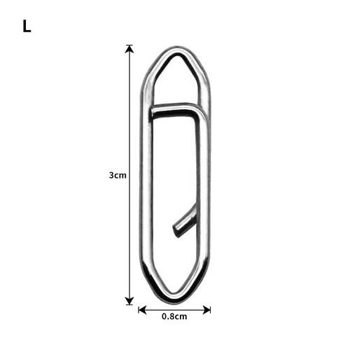 Fishing Power Clips Stainless Steel Speed Clips Quickly Change Snaps NJ - Picture 20 of 29