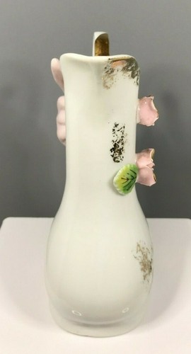 Vintage Lady Hand Holding Floral Pitcher Porcelain Figurine - Japan - Picture 4 of 7