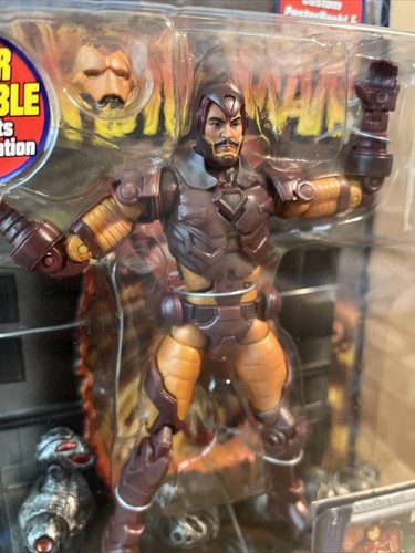 Marvel Legends Iron Man Series 7 VIII Toybiz 2004 New W/ Comic & Card - Picture 2 of 8