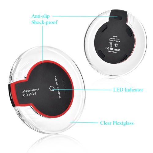 Qi Wireless Charger Charging Pad For iPhone X/Xs/Xs Max & Samsung Galaxy Note 9 - Picture 10 of 11