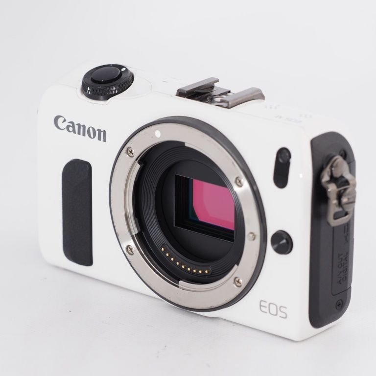 Canon EOS M Mirrorless Digital Camera White with Box Tested Canon EOS M Mirrorless Digital Camera White with Box Tested