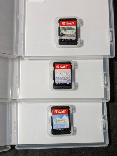 Nintendo Switch CLANNAD Set of 3 Tomoyo After HikariMimamoru Sakamichide New - Picture 3 of 23