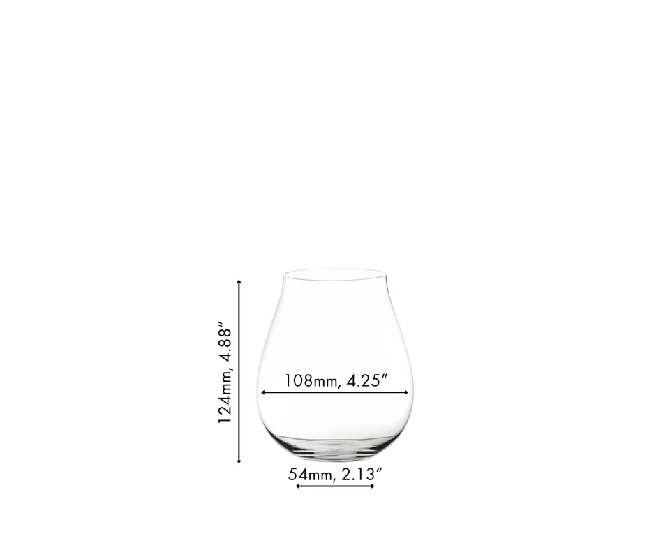RIEDEL The O Wine Tumbler New World Pinot Noir, Set of 2 - Image 3 of 4