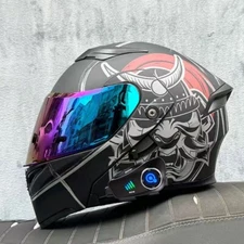 Built-in Camera Bluetooth Motorcycle Helmet Dual Visors Modular Motorbike Helmet