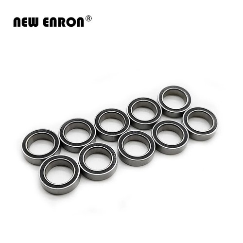 Black Sealed 10x15x4mm Ball Bearings for Rc Car Traxxas Arrma Axial Losi Redcat - Picture 8 of 11