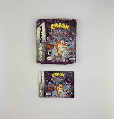 Crash Bandicoot Purple【中古美品・GBA北米版】 Amazon.com: Crash Bandicoot Purple: Ripto's Rampage : Video