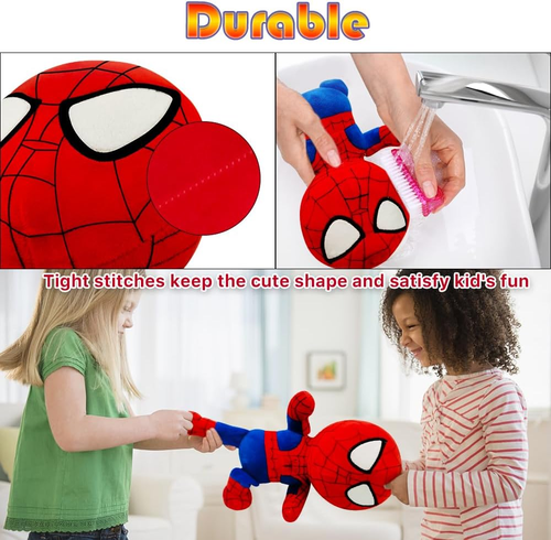 Superhero Plush Toy – 11" soft, cuddly collectible doll for decor & gifts. - Picture 4 of 12
