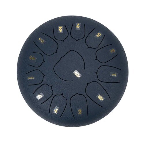 Tongue Drum 10 Inches 13 Notes Percussion Instruments For Beginners Handpan Drum - Bild 17 von 17