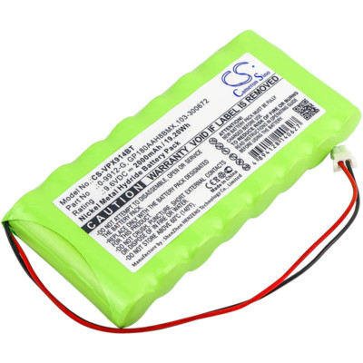 0-9912-G, 103-300672, GP180AAH8BMX Battery for Visonic Powermax Pro, 2000mAh - s