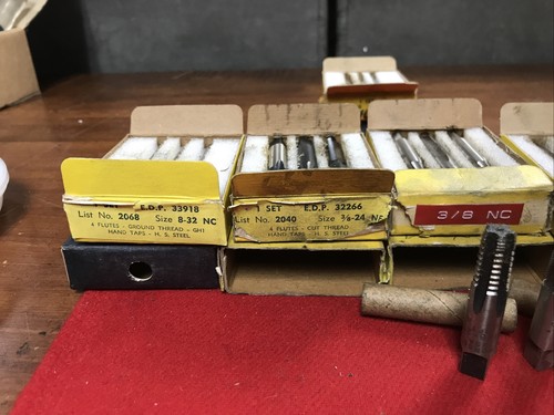 Machinist Cutting Tools. 20 Threads. - Picture 8 of 12