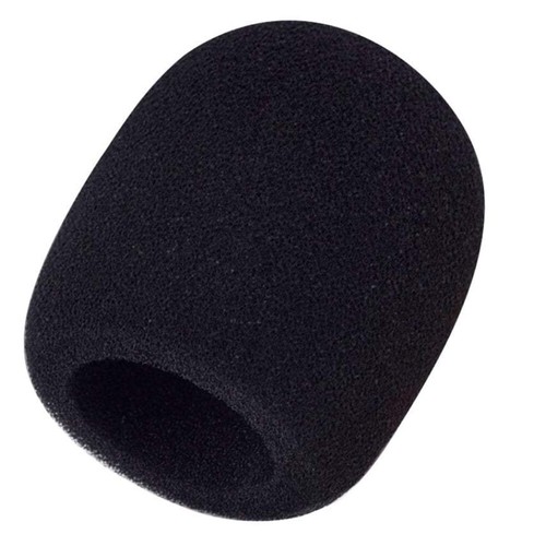 5Pcs Microphone Windscreen Filter Sponge Foam Wind Shield Mic Covers -Black, - Bild 5 von 10
