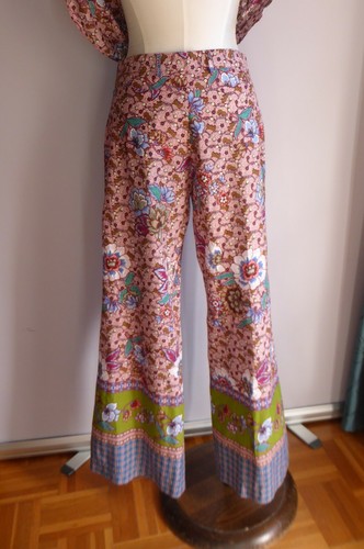 MAISON MARLEY Ensemble léger pantalon + caraco évasé coton imprimé wax T 40 NEUF - Imagen 10 de 12