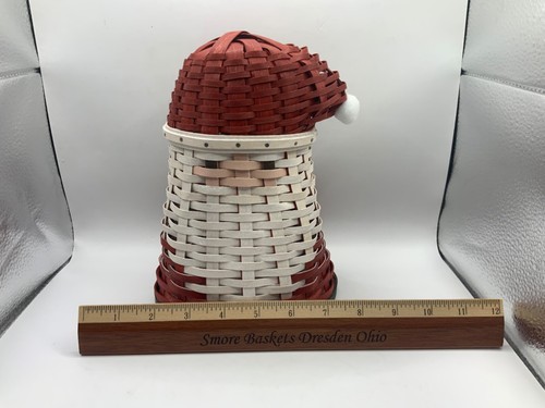 Longaberger Like / Dresden & Company Woven Santa Basket IN STOCK SHIPS QUICKLY!! - Picture 4 of 7