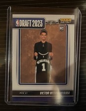 Grade Ready! 2023 VICTOR WEMBANYAMA PANINI NBA INSTANT DRAFT NIGHT  ROOKIE RC