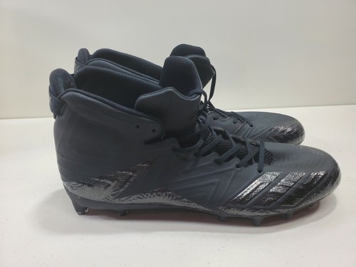 Brand New Adidas Freak X Carbon Mid Black Football Cleats Men's Size 18 BW0866 - Picture 2 of 8