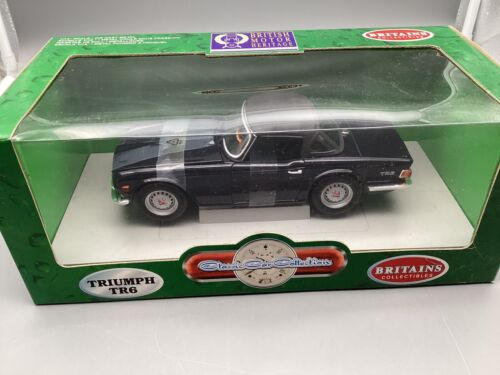 Maquetas de coches 1:18 Britains/Ertl Triumph TR6 en embalaje original - Imagen 9 de 11