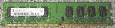 Qimonda 2GB RAM PC2-6400U 2Rx8 DDR2 Arbeitsspeicher