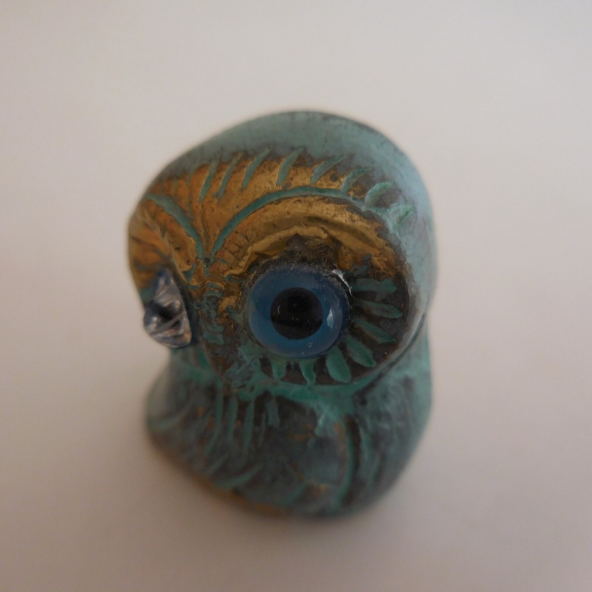 MO0283 FIGURINE STATUETTE HIBOU CHOUETTE DES NEIGES