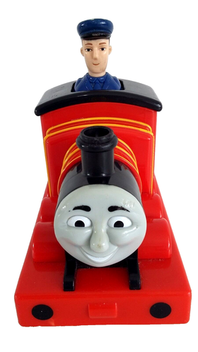 Thomas and Friends Thomas the tank Engine JAMES -Push along toy train 2009 - Picture 4 of 6