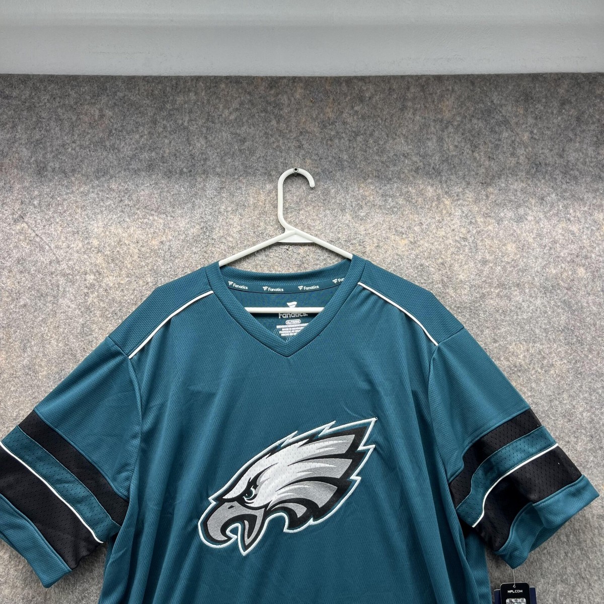 シャツ NFL EAGLES game shirts NFL Official Adults Game Day Button Down Baseball Mesh