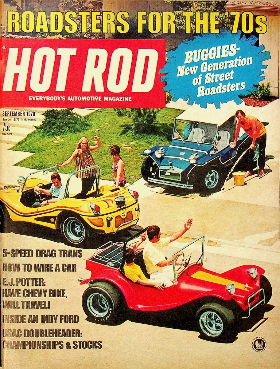 【Hot Rod】　ヴィンテージマガジン　1970年代 Hot Rod | February 1970 at Wolfgang's