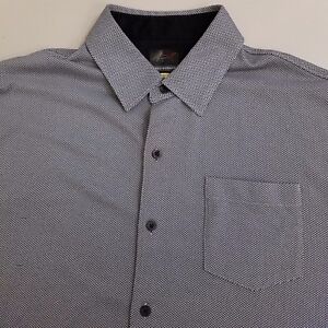 Greg-Norman-Short-Sleeve-Golf-Shirt-Men-039-s-Size-XL-Extra-Large-Gray-Play-Dry