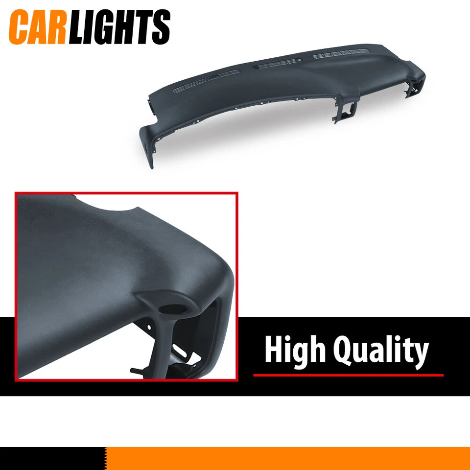 Fit For 99-06 03 Chevy Silverado Molded Dash Cover Cap Board Overlay Snap-On Foto 4 de 4
