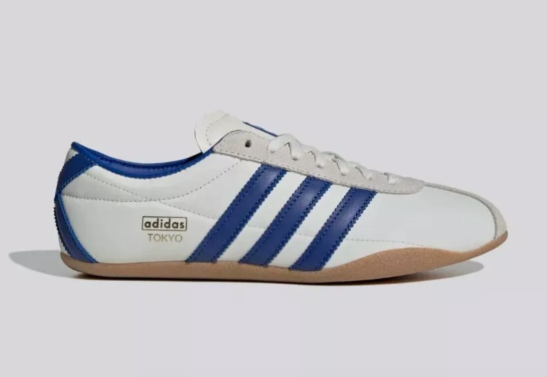 ダイアナ Adidas Tokyo og women's sneakers White blue JP9704 | eBay