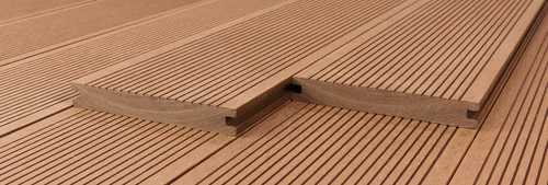 WPC Massiv Terrassendielen Premium Dielen 3m-5m, 5 Farben Komplettbausatz 6-90m² - Bild 26 von 43