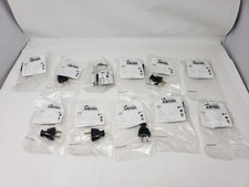 Lot Of 11 Cooper 183BK Black Flat Handle Plug