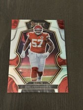 2022 Panini Select Premier Level Silver Prizm Parallel #151 ORLANDO BROWN Card