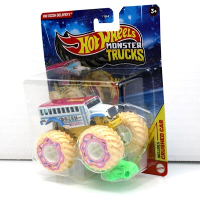 Hot Wheels Monster Truck 2023 DOZEN DELIVERY - Snack Pack 1:64