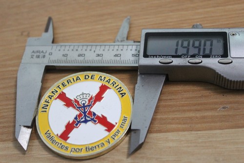 NATO Infanteria De Marina Challenge Coin - Picture 3 of 3