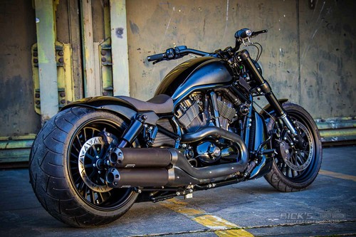 Ricks Harley V-Rod ab 2012 / Muscle ab 2009 für 18" Schutzblech Fender vorne GFK - Bild 8 von 9