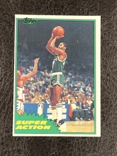 1981-82 Topps Basketball Nate Tiny Archibald Super Action #100 NM-MT HOF Celtics