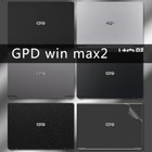 Carbon Vinyl Sticker Skin Decals Protector Cover for GPD WIN MAX 2 10.1" 2022