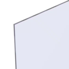 18 In. X 24 In. X 0.093 In. Clear Acrylic Sheet Glass Replacement
