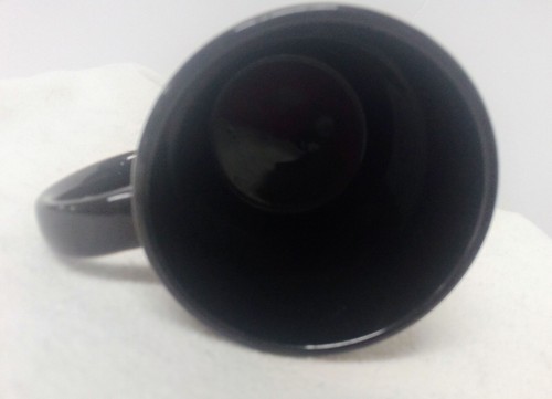 Ceramic 2001 LINYI Albert Elovitz Black & 22K Gold Musical Note Coffee Cup Mug - Picture 9 of 12