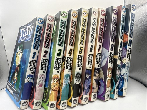 YuYu Hakusho, Vol. 1 - 10 englische Manga Buch von Togashi Yoshihiro Set!! Lesen Sie Des - Bild 2 von 22