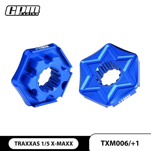 GPM Aluminum Wheel Hex Claw (+1MM) For TRAXXAS X-MAXX 8S 1/5 US GPM RC Parts - Picture 3 of 9