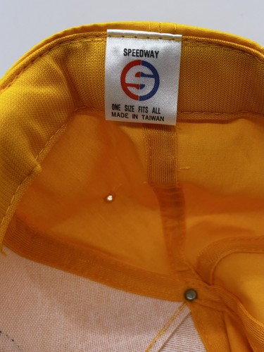 Petroleum Helicopters VTG Rope Cap Hat Adult Snapback Yellow Cotton New - Picture 6 of 6