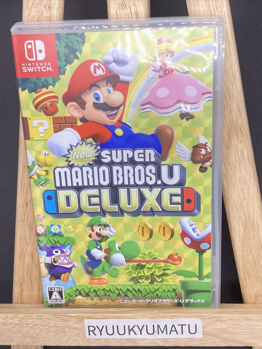New Super Mario Bros. U Deluxe Switch Japan Version USED eBay