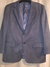 NICE DILLARD'S OAK CREEK MEN'S LAMBS WOOL BLAZER JACKET SZ 44R