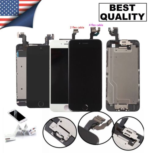 Lot iPhone 6 6S Plus 7+ Complete Lcd Digitizer Touch Screen Replacement Assembly - Foto 1 di 24