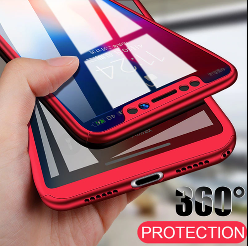 Case Glass For iPhone 7 8 XR 11 12 Pro Max Full Cover 360 Protection Shockproof - Picture 7 of 19