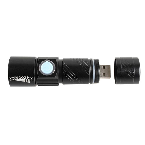 Blacklight Flash Light 3 Modalità Ricarica USB 600mAh per Cane Gatto Urina Pet Macchie - Foto 5 di 7