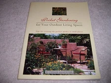 Pocket Gardening for Your Outdoor Living Spaces by Stephanie Hainsfurther pb