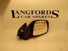 VAUXHALL FRONTERA DRIVERS SIDE O/S ELECTRIC WING MIRROR IN BLUE 
