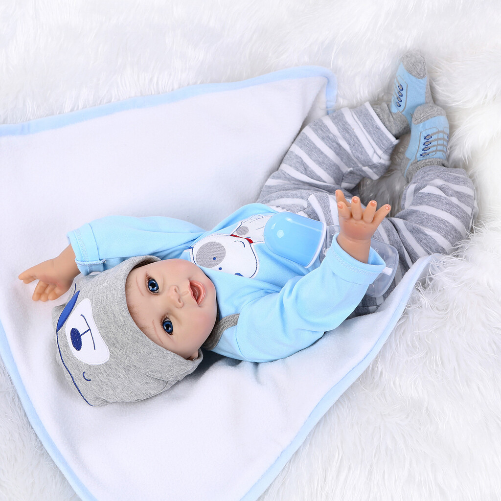 22 Vinilo Muñeca bebé recién nacido realista buscando Muñeca Reborn Bebé Niño 22 Vinilo Muñeca bebé recién nacido realista buscando Muñeca Reborn Bebé Niño